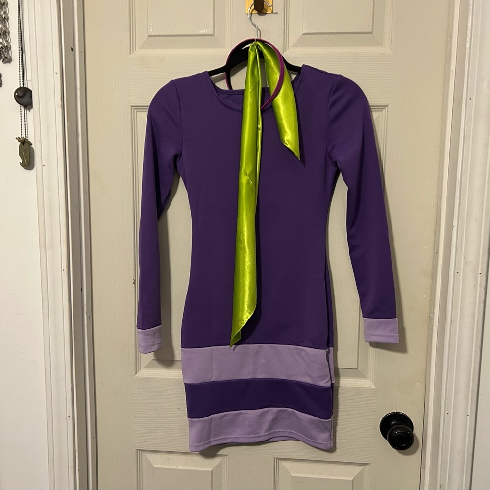 Daphne Halloween Costume 3pcs ScoobyDoo